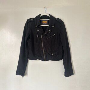 Brooklyn Industries Moto Sweatshirt Jacket – Size Small